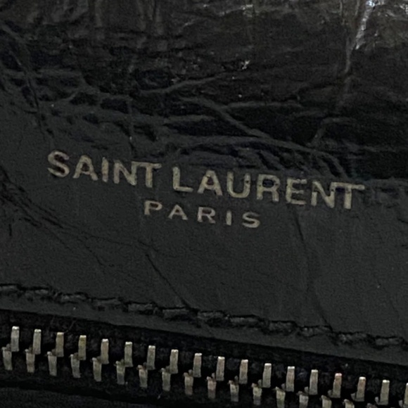 Authentic Pre-Owned Saint Laurent Niki Large Black Leather Bag - Picture 12 of 16